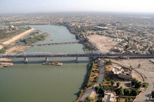Baghdad Iraq Sharifah Bridge Skyline Magnet Picture Magnet Print