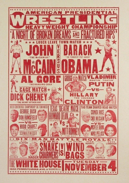 Barack Obama John Mccain Magnet Magnet Hillary Putin Hannity Rush Limbaugh