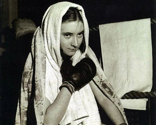 Barbara Buttrick Photo Boxing Picture In Towel