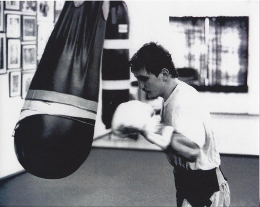 Barry Mcguigan Photo Boxing Picture In Training