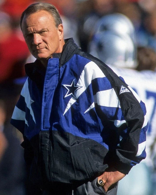 Barry Switzer Keychain Dallas Cowboys Picture Nfl Football