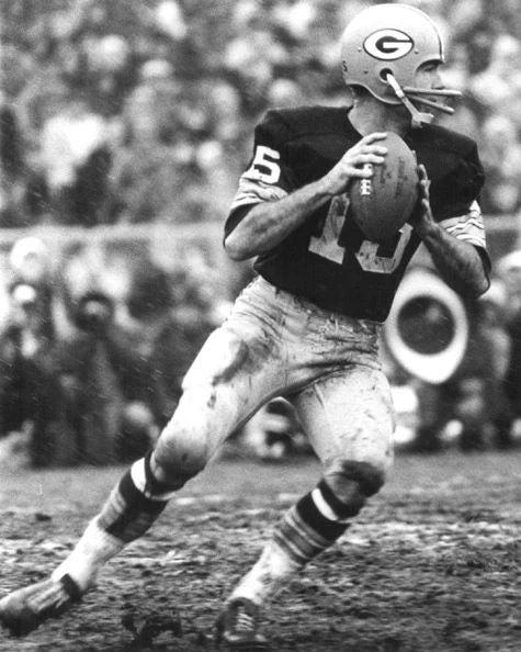 Bart Starr Glossy 11X14 Keychain Nfl Football Print Green Bay Packers Keychain