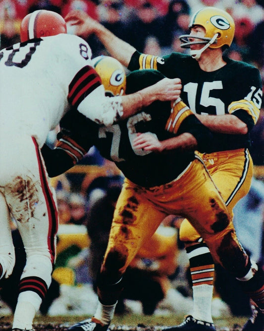 Bart Starr Keychain Green Bay Packers Nfl Football Vs Browns