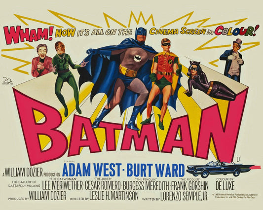 Batman Magnet Movies Picture Adam West Burt Ward