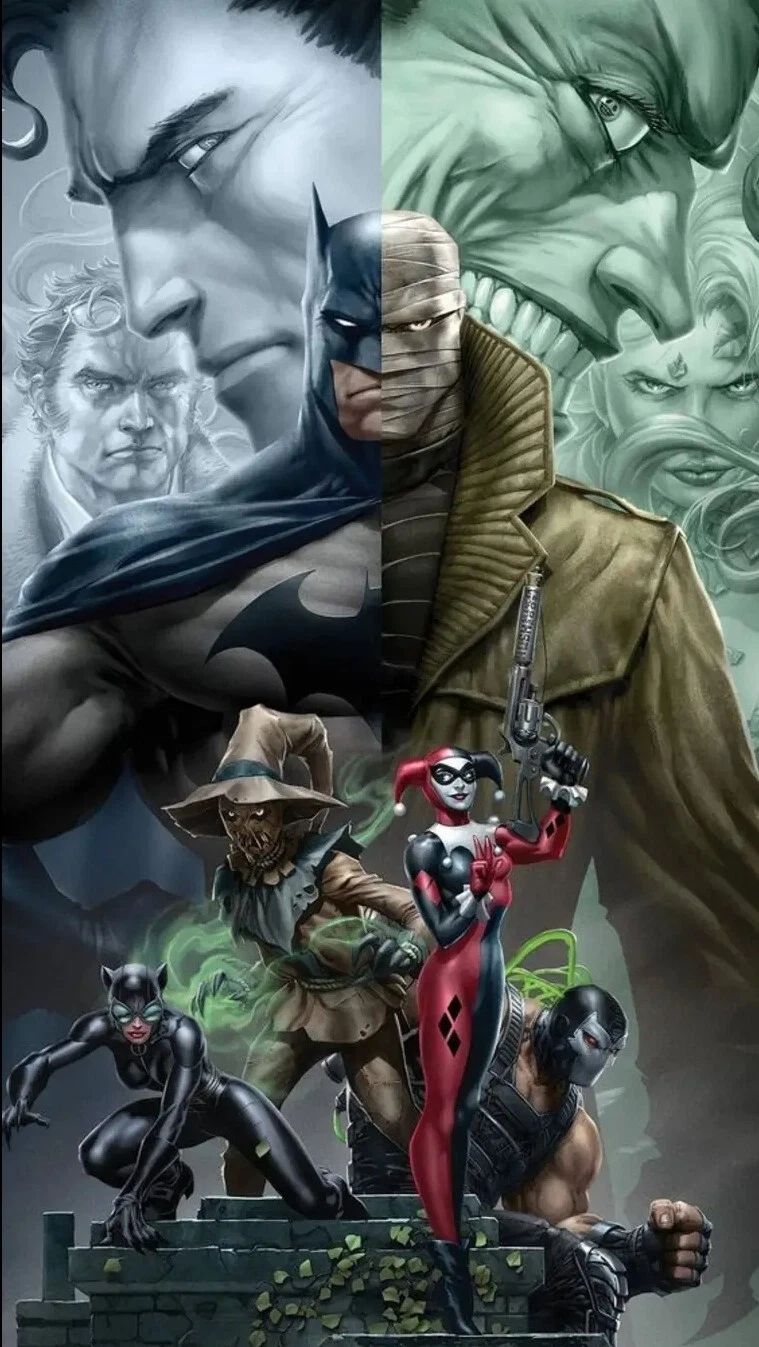 Batman Comic Keychain