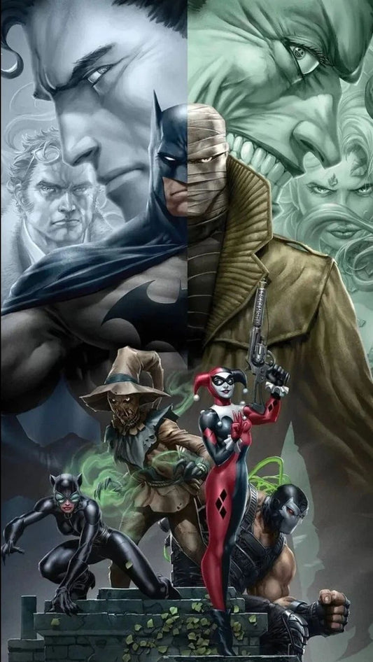 Batman Comic Keychain