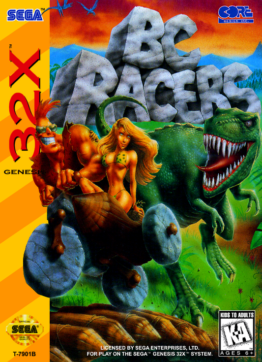 Bc Racers Sega 32X Jigsaw Puzzle