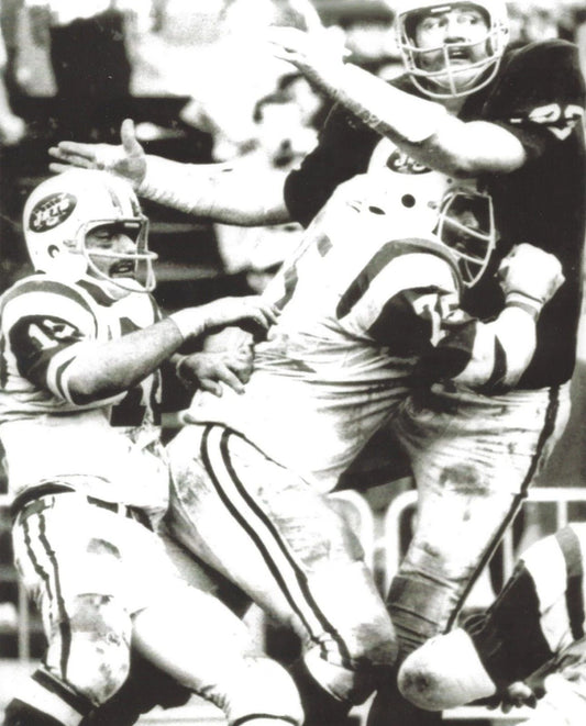 Ben Davidson & Joe Namath Keychain Oakland Raiders Picture Nfl Football