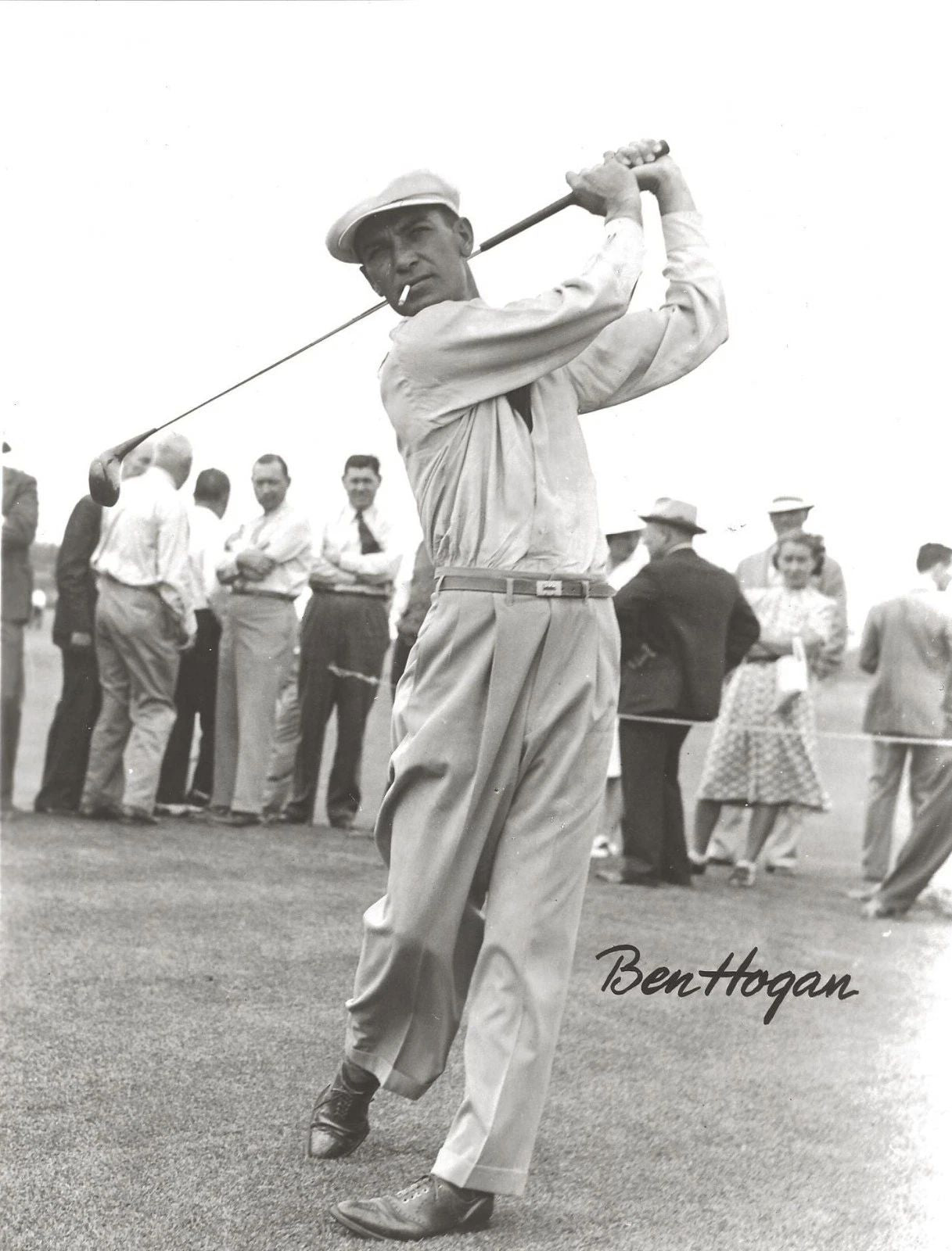 Ben Hogan Keychain Golf Picture Pga
