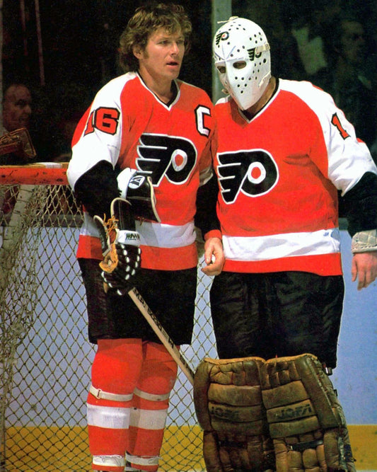 Bernie Parent & Bobby Clarke Keychain Hockey Philadelphia Flyers Nhl
