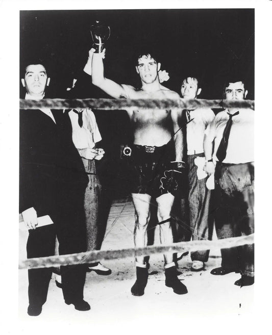 Billy Conn Keychain Boxing Picture In Victory