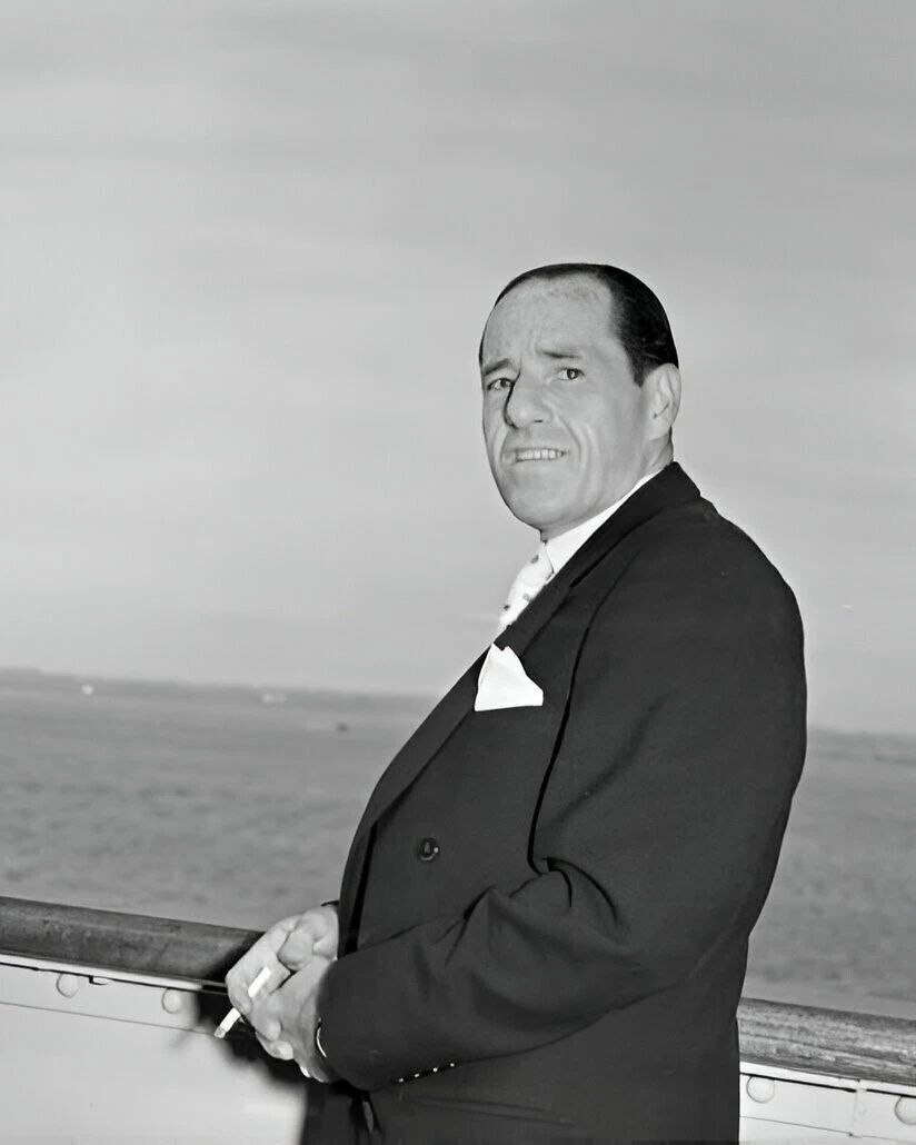 Billy Hill Magnet Mafia Organized Crime Mobster Mob Picture Bw