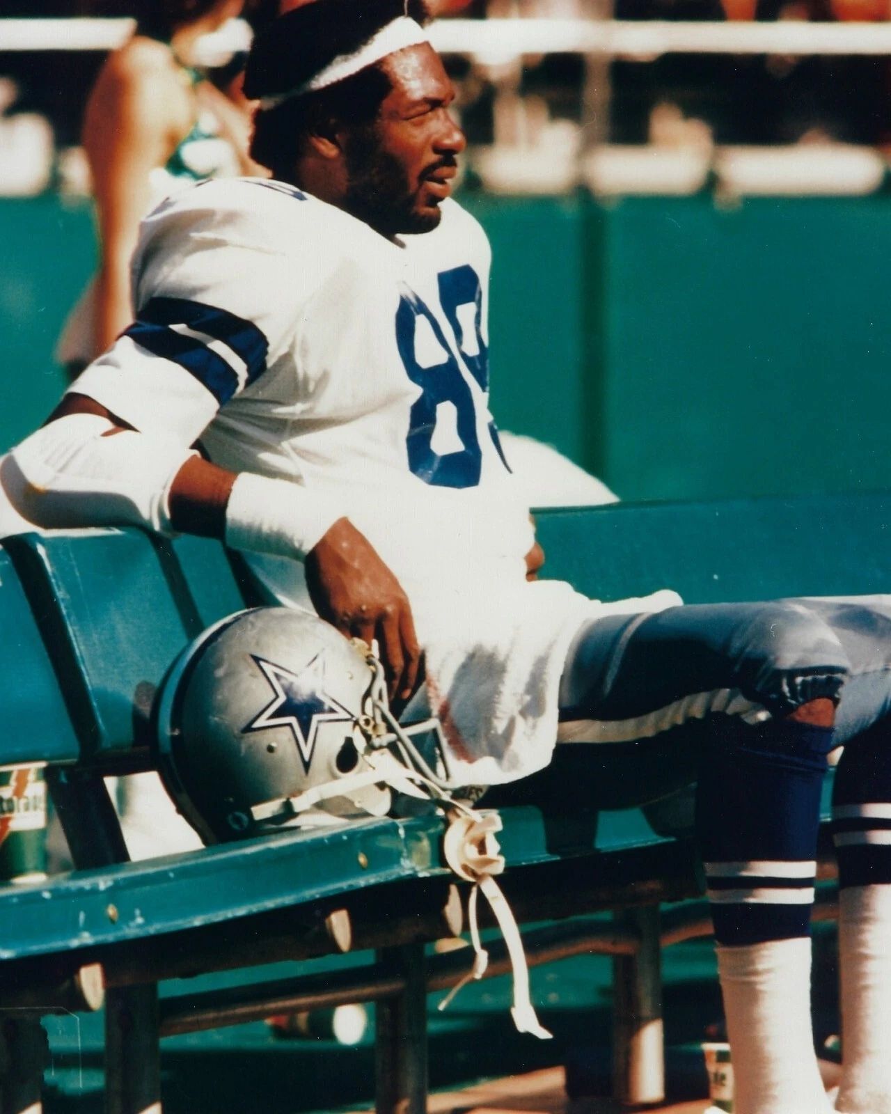 Billy Joe Dupree Photo Dallas Cowboys Picture Nfl On Bench