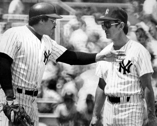 Billy Martin & Reggie Jackson Photo New York Yankees Baseball Mlb