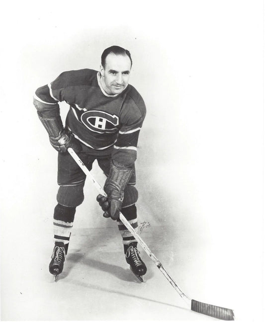 Billy Reay Photo Montreal Canadiens Nhl Picture Bw