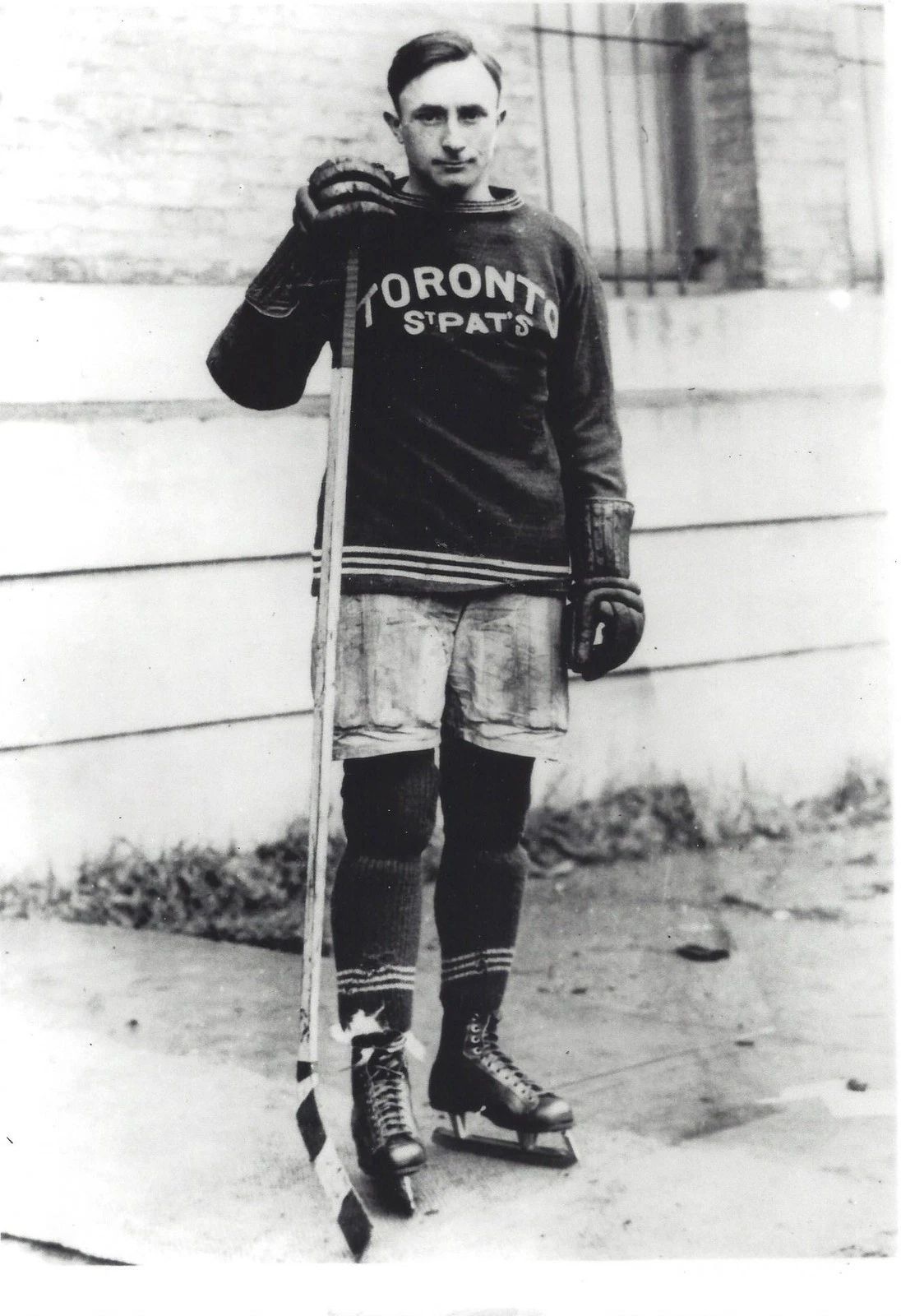 Bill Doc Carson Photo Toronto St. Patricks Nhl Picture Hockey Bw