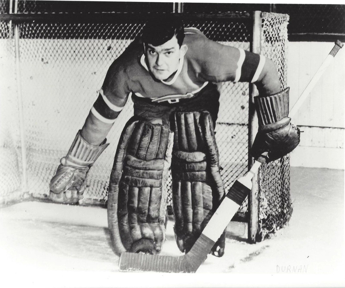 Bill Durnan Photo Montreal Canadiens Nhl Picture Hockey 300 PCS Jigsaw Puzzle
