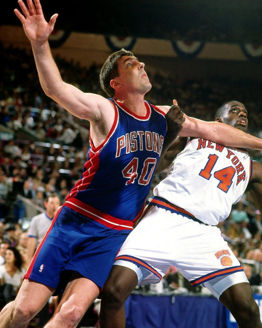 Bill Laimbeer Keychain Detroit Pistons Basketball Picture Nba