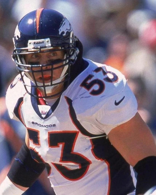 Bill Romanowski Magnet Denver Broncos Picture Nfl Football Close Up
