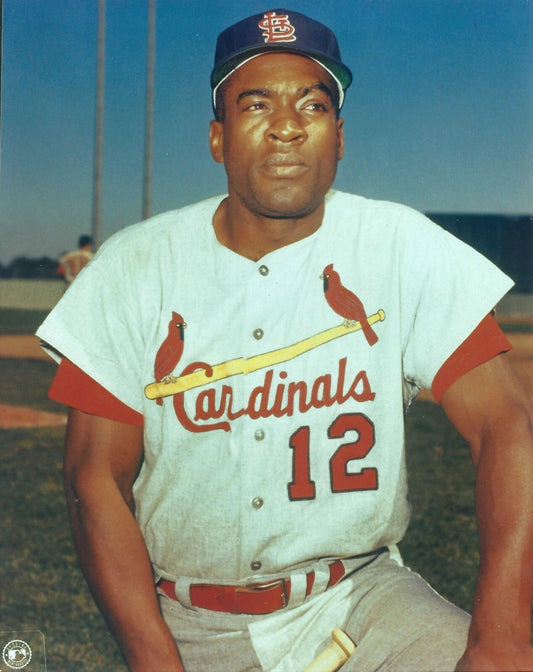 Bill White Keychain St. Louis Cardinals Baseball Picture Mlb