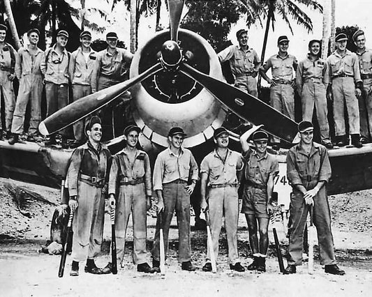 Black Sheep Squadron Photo Usa Us Marines Military Wwii Pappy Boyington