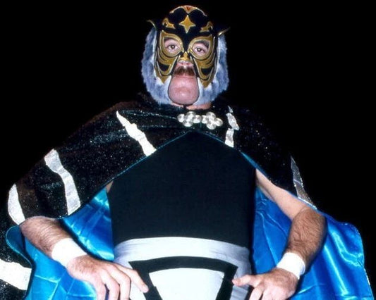Black Tiger Keychain Wrestling Picture Mark Rocco