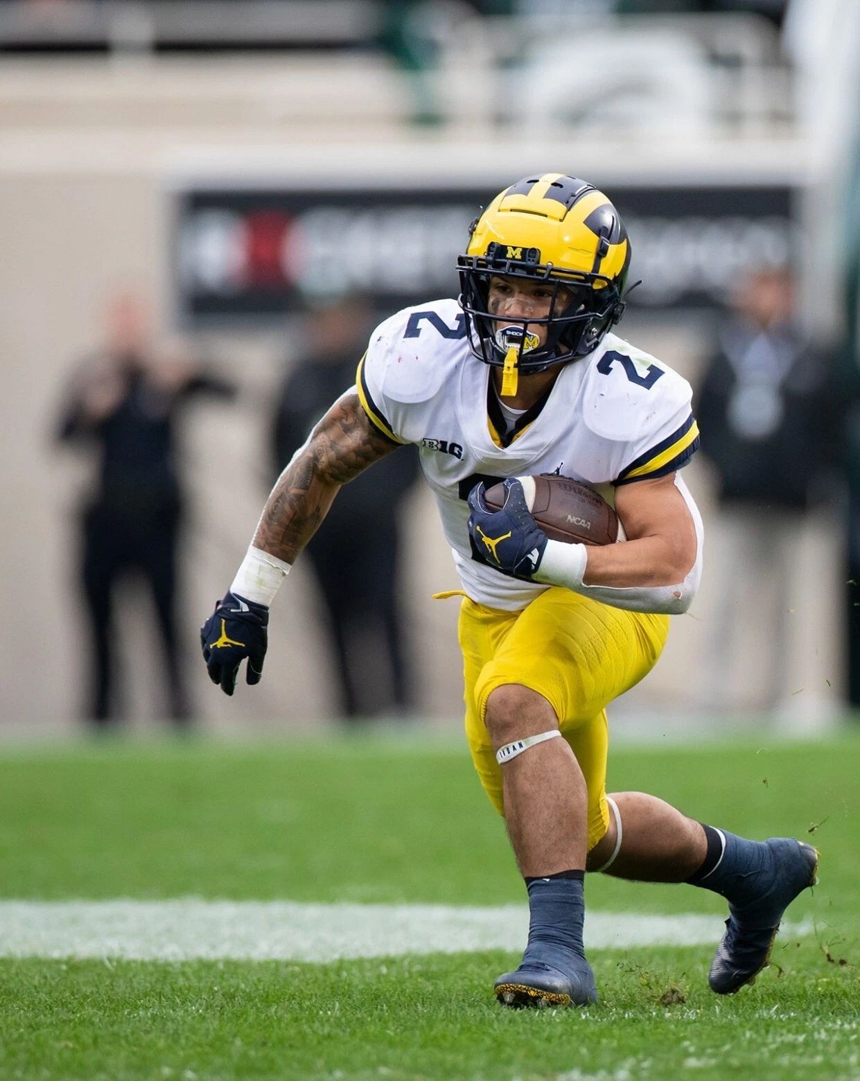 Blake Corum Keychain Michigan Wolverines Ncaa Football Picture