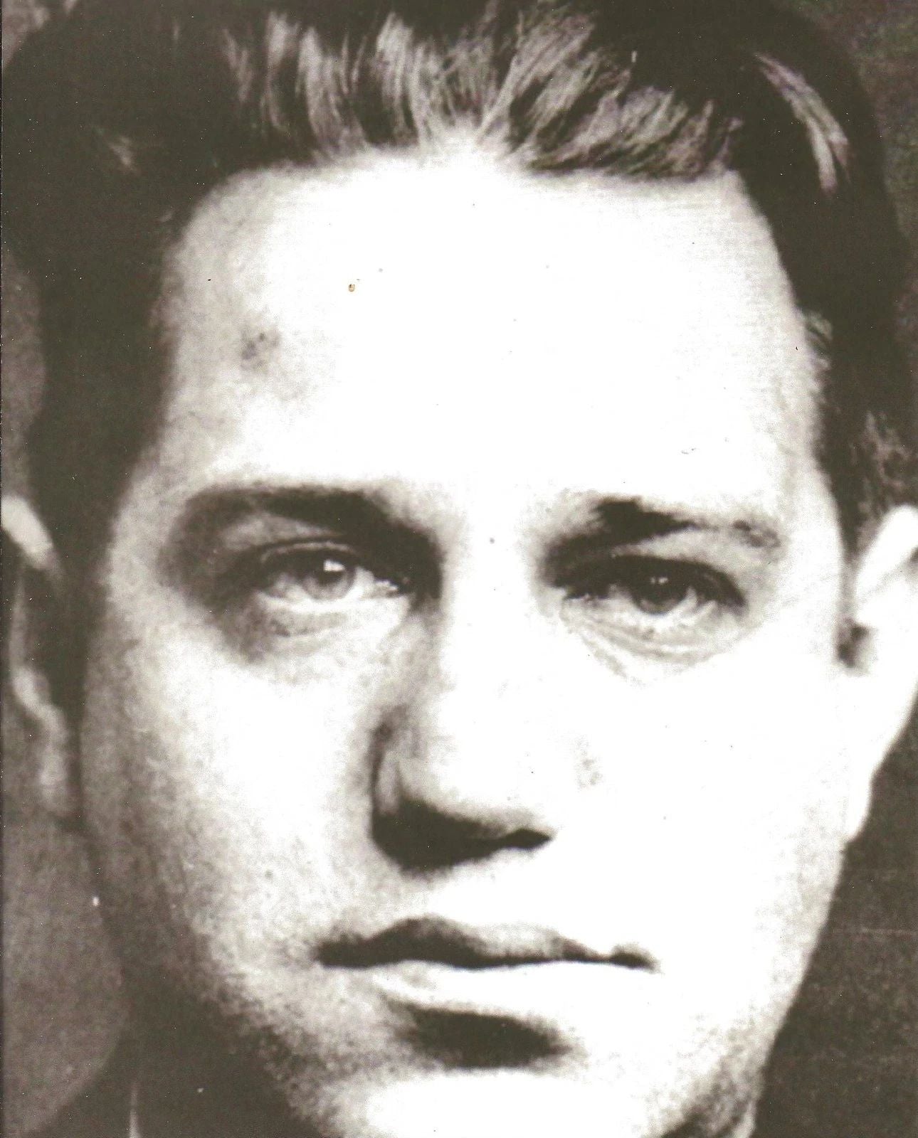 Blue Jaw Magoon Magnet Mafia Organized Crime Mobster Mob Picture Bw