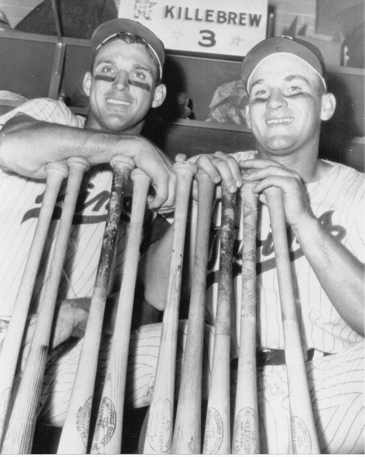 Bobby Allison & Harmon Killebrew Keychain Minnesota Twins Baseball Picture Mlb
