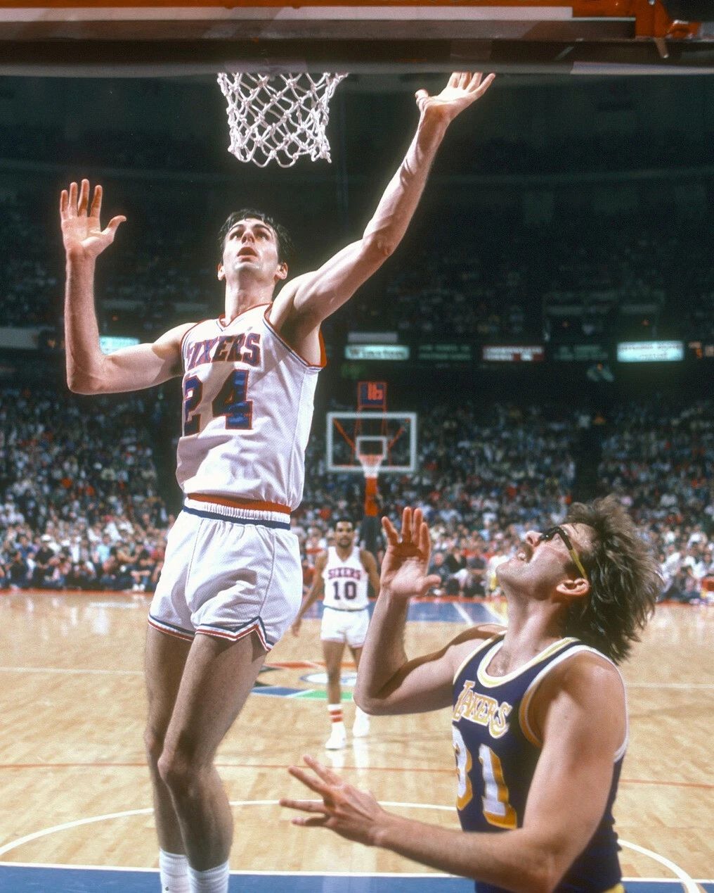 Bobby Jones Kurt Rambis Magnet Philadelphia 76Ers Sixers Basketball Lakers