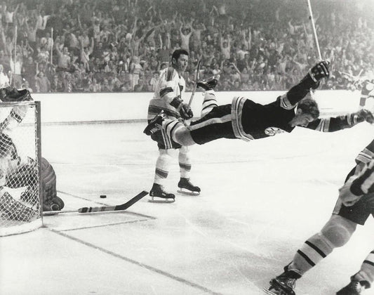 Bobby Orr Keychain Hockey Boston Bruins Picture The Goal Nhl