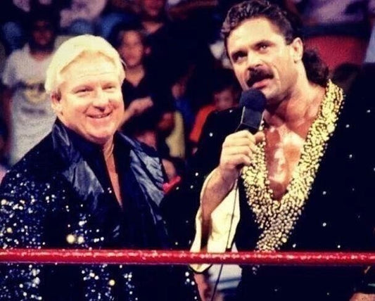 Bobby The Brain Heenan & Ravishing Rick Rude Keychain Wrestling Picture Wwe
