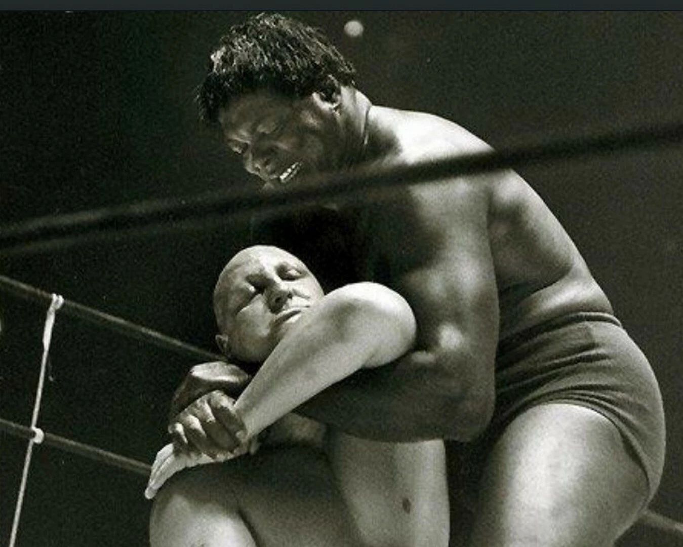 Bobo Brazil Photo Wrestling Picture Wwf Bw