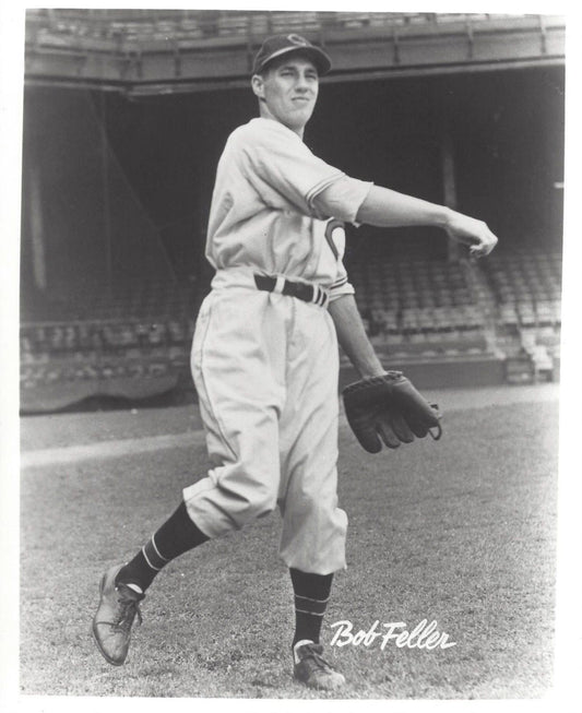 Bob Feller Keychain Cleveland Indians Baseball Picture Mlb