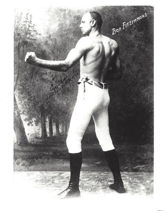 Bob Fitzsimmons Magnet Boxing Picture
