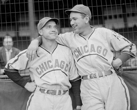 Bob Garback & Dizzy Dean Magnet Chicago Cubs Baseball Picture Mlb