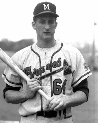 Bob Uecker Magnet Milwaukee Brewers Baseball Picture Mlb Bw With Bat