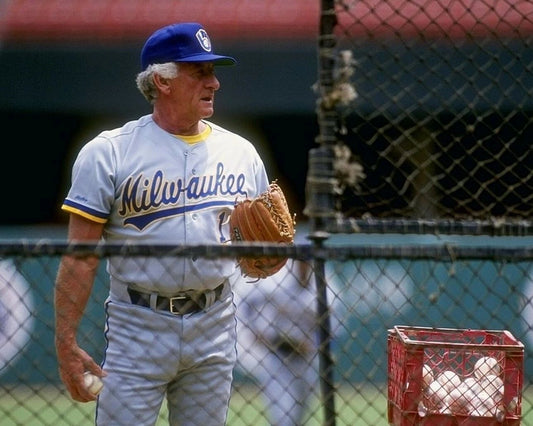Bob Uecker Keychain Milwaukee Brewers Baseball Picture Pitch Bat Practice