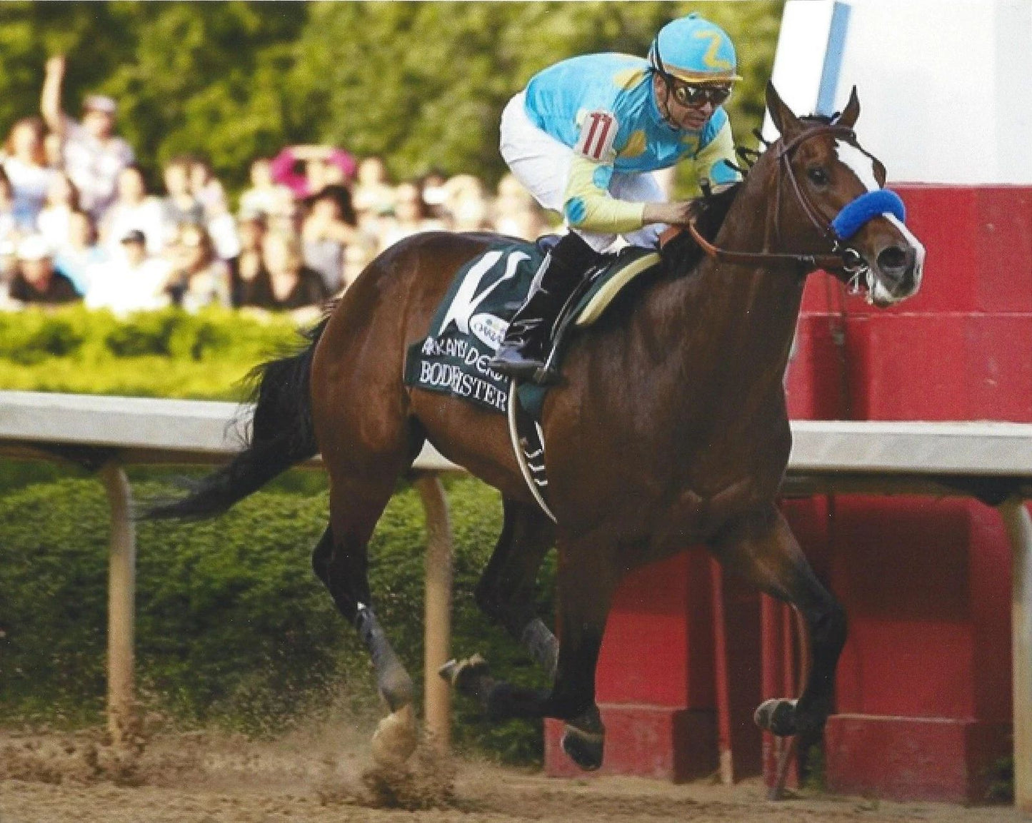 Bodemeister Magnet Horse Racing Picture Jockey