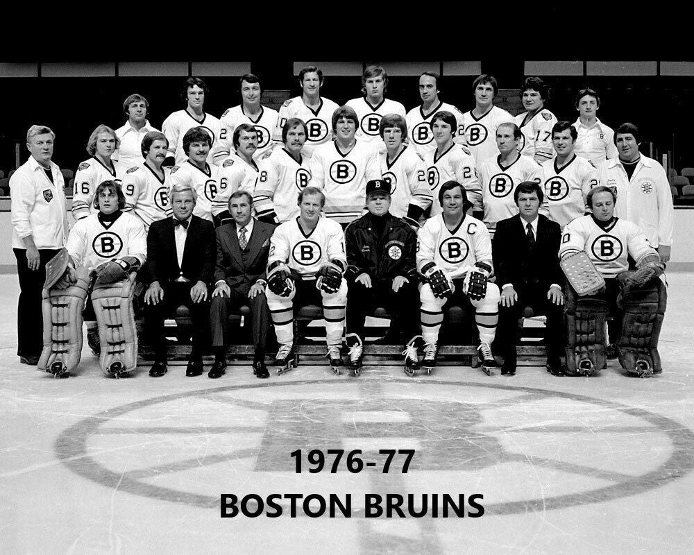 Boston Bruins 1976 77 Team Keychain Hockey Picture Nhl