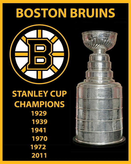 Boston Bruins Champs Keychain Hockey Picture Nhl Stanley Cup Champions