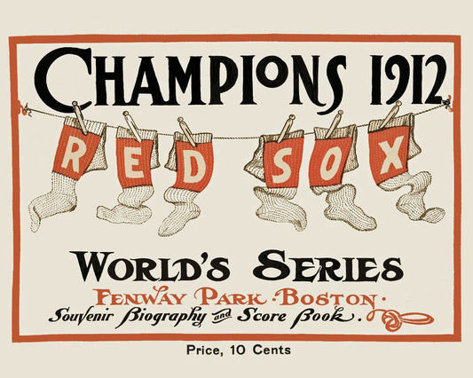Boston Red Sox Magnet Baseball Picture Mlb 1912 Champs