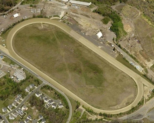 Bowie Race Track Magnet Horse Racing Picture Maryland Aerial