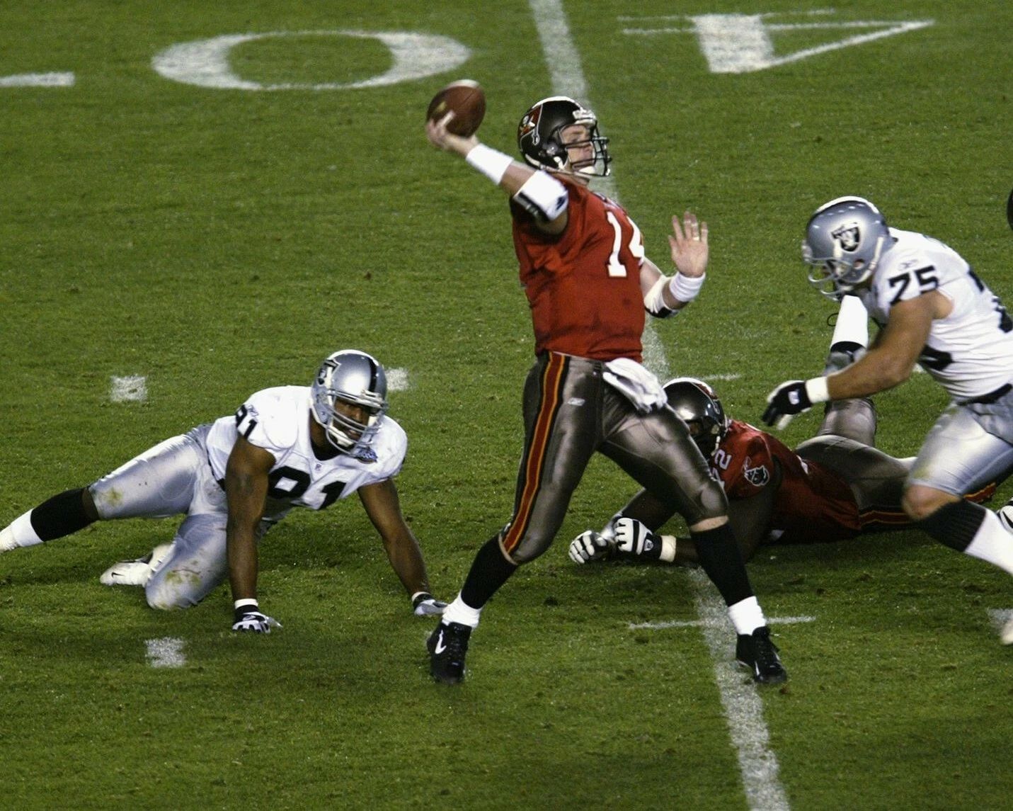 Brad Johnson Photo Tampa Bay Buccaneers Bucs Picture Nfl Football