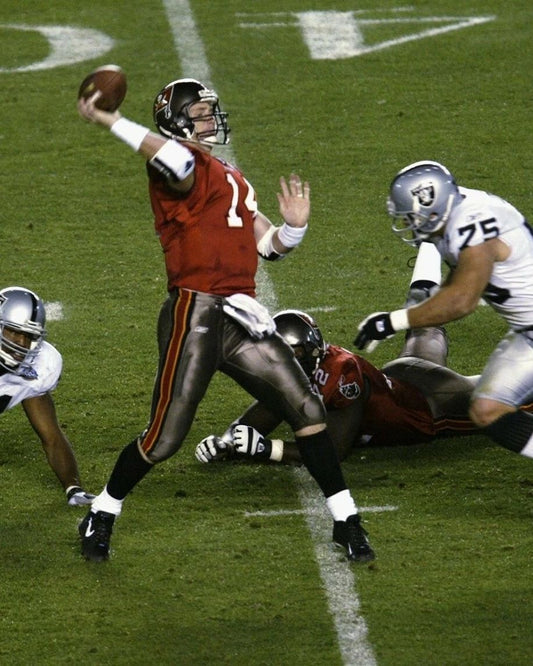 Brad Johnson Photo Tampa Bay Buccaneers Bucs Picture Nfl Football Vs Raider