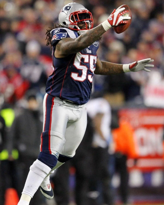 Brandon Spikes Keychain New England Patriots Picture Nfl Football Action