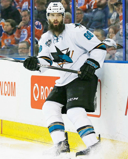 Brent Burns Keychain Hockey San Jose Sharks Picture Nhl