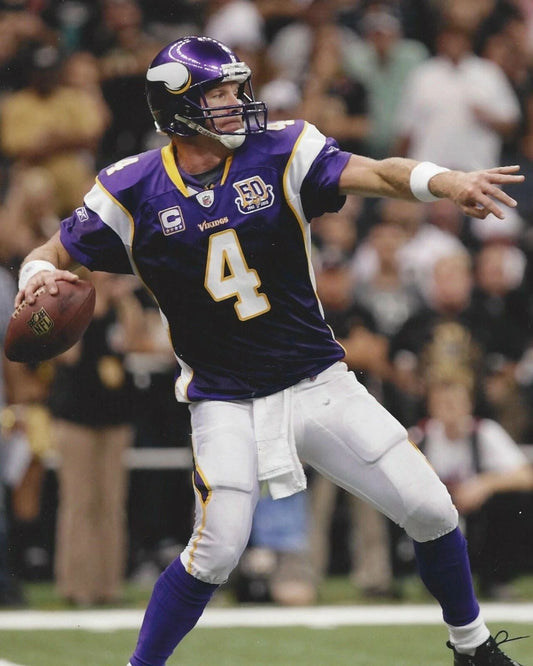 Brett Favre Magnet Minnesota Vikings Picture Nfl Football Set To Pass