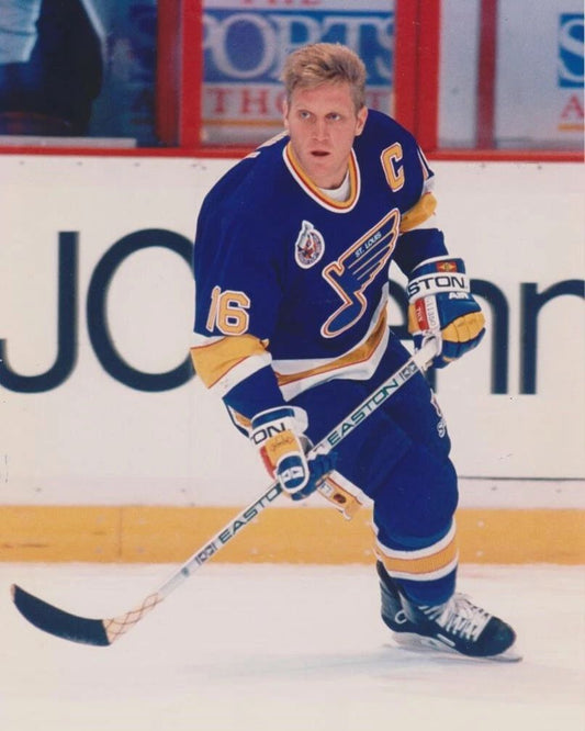 Brett Hull Magnet Hockey St. Louis Blues Picture Nhl No Helmet