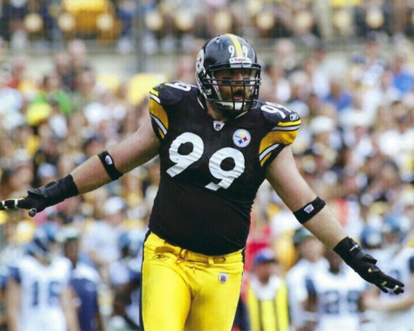 Brett Keisel Photo Pittsburgh Steelers Nfl Football 300 Piece Jigsaw Puzzle